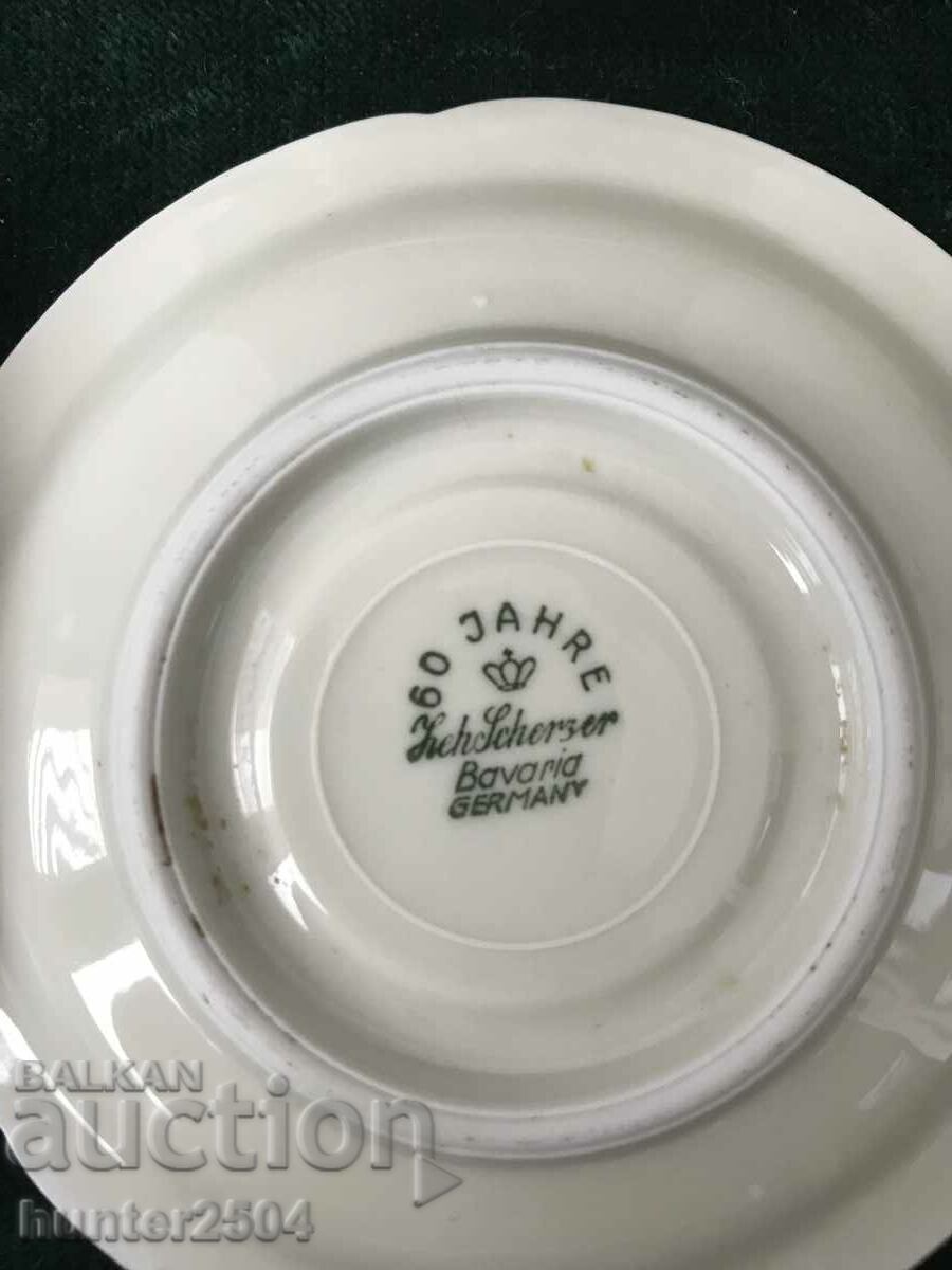 Auction Plates-11 cm, Bavaria, 5 pcs Auction Plates-11 cm, Bavaria, 5 pcs
