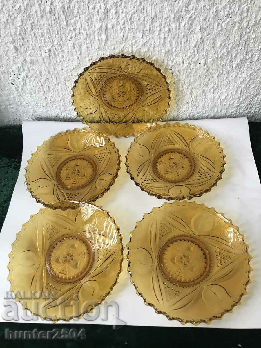 Πιάτα-116,5 cm, έγχρωμο γυαλί