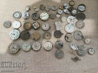 Large Lot of Swiss Mechanisms and Parts