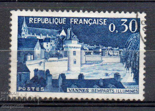 1962. Franţa. Van, un oraș din Zap. Franța, bretonă.