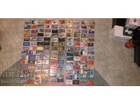 COLLECTION OF PHONO CARDS - 140 pcs.