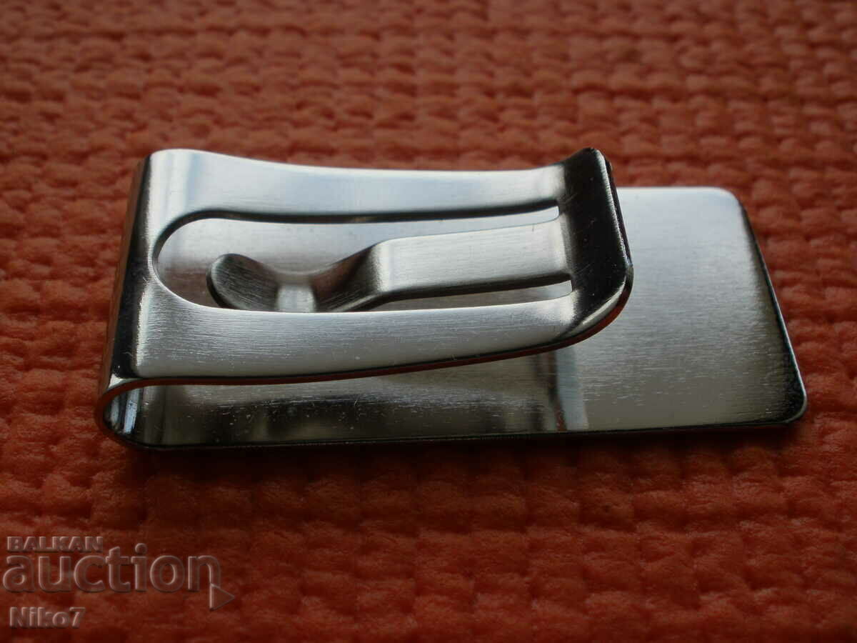 Markova, clip (clip) for money, banknotes - BERTONI with price 29.99 BGN | € 15.33