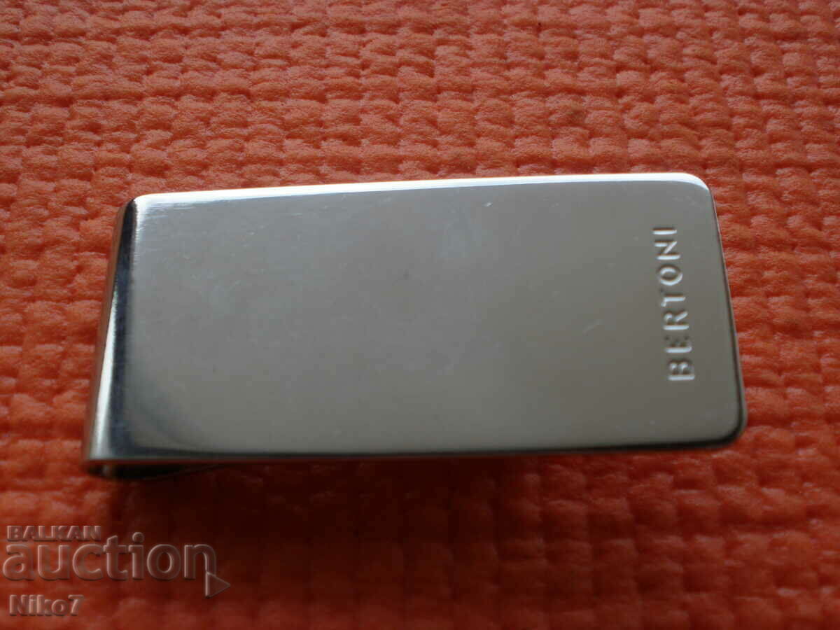 Markova, clip (clip) for money, banknotes - BERTONI
