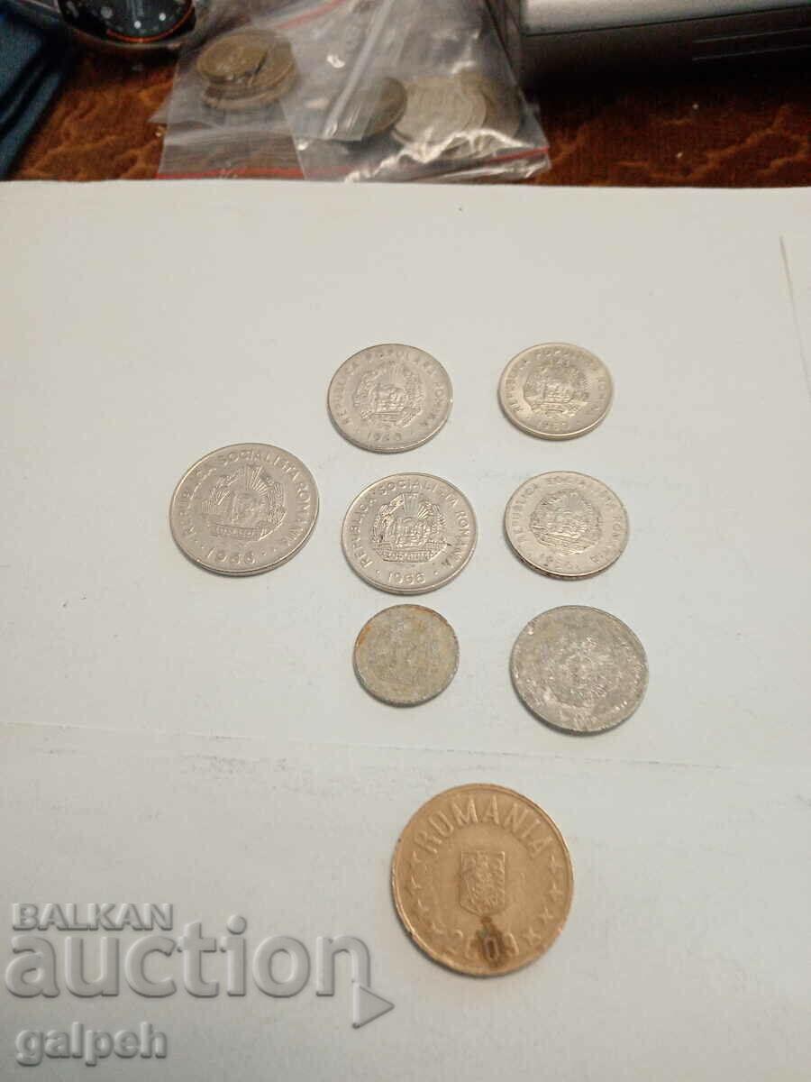 ΝΟΜΙΣΜΑΤΑ ΡΟΥΜΑΝΙΑΣ - 8 τεμ. - 1 BGN με τιμή 1.00 BGN | € 0.51 ΝΟΜΙΣΜΑΤΑ ΡΟΥΜΑΝΙΑΣ - 8 τεμ. - 1 BGN με τιμή 1.00 BGN | € 0.51