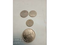 ROMANIA COINS - 4 pcs. - BGN 1