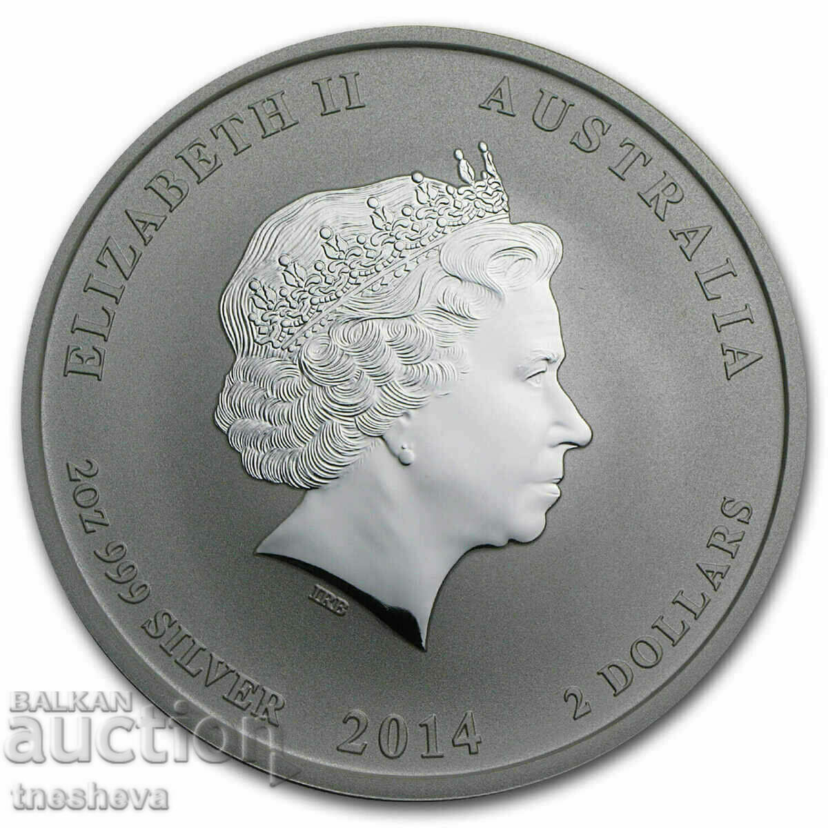 2 oz Lunar 2014 - UNC with price 420.00 BGN | € 214.74 2 oz Lunar 2014 - UNC with price 420.00 BGN | € 214.74