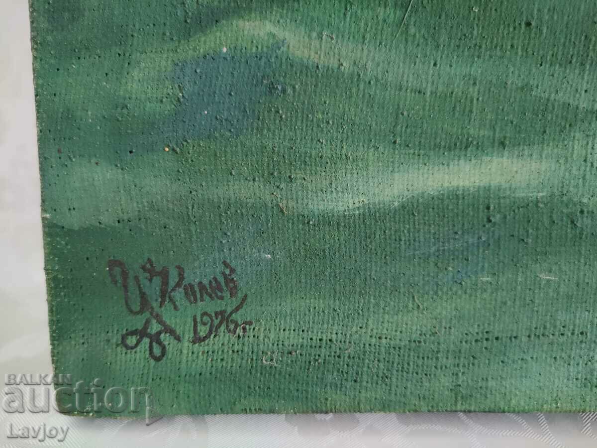 Delivery of Oil painting 1975 Shipwreck