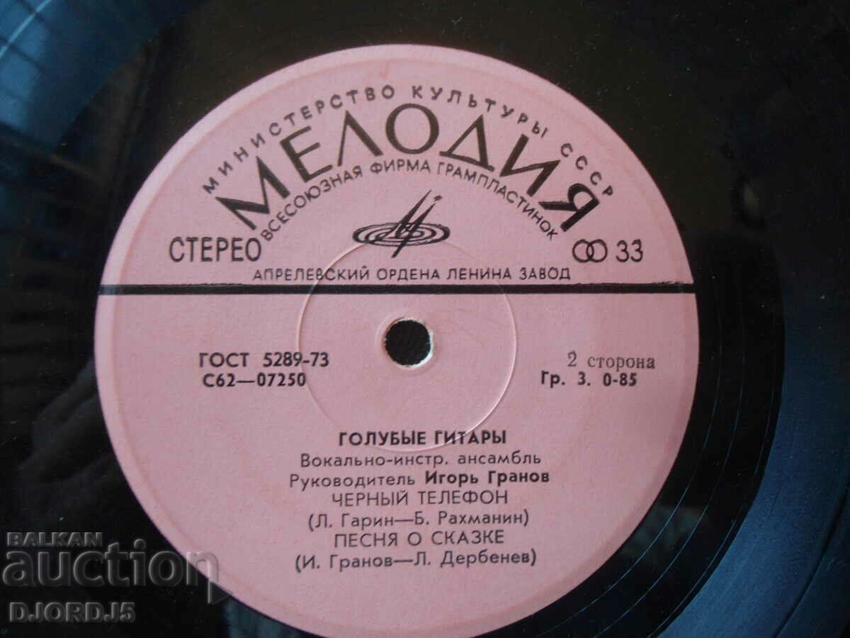 Pigeon guitars, small turntable with price 2.00 BGN | € 1.02