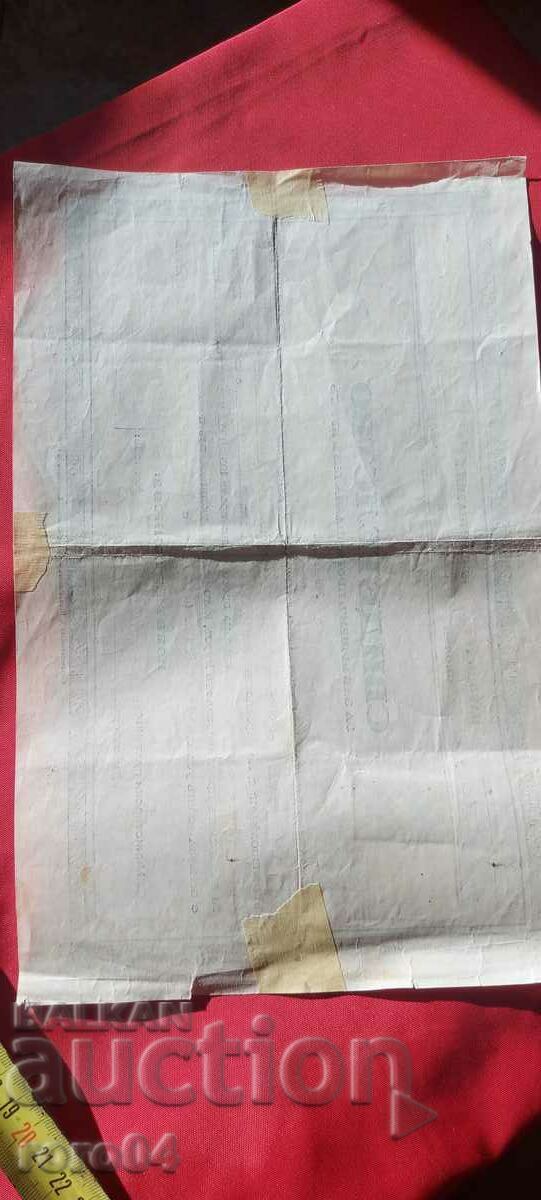 CERTIFICATE - STAMPS - 1937 - 7