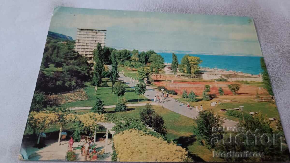 Postcard Golden Sands General view 1969