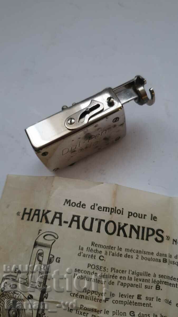 Delivery of Self-timer Autoknips II "D.R.P. for German camera Delivery of Self-timer Autoknips II "D.R.P. for German camera