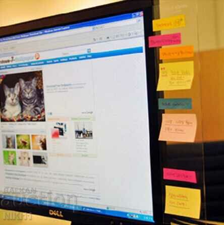 Mini Notepad for Monitor Aptop Organizer for Office with price 8.00 BGN | € 4.09 Mini Notepad for Monitor Aptop Organizer for Office with price 8.00 BGN | € 4.09