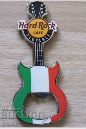 Magnet metalic original Hard Rock Cafe Florence, Italia