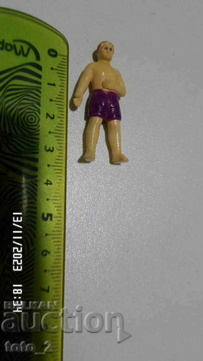 OLD PLASTIC FIGURINE - MALE OLD PLASTIC FIGURINE - MALE