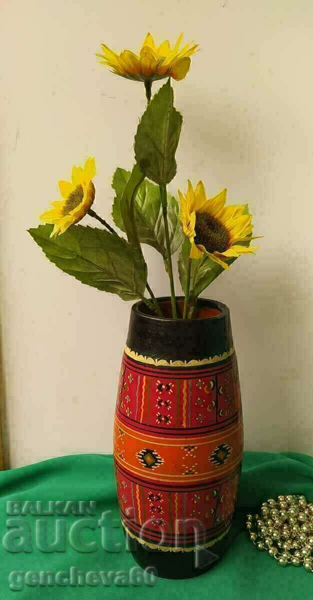 Стилна рисувана стара керамична ваза/етикет - 6 Стилна рисувана стара керамична ваза/етикет - 6