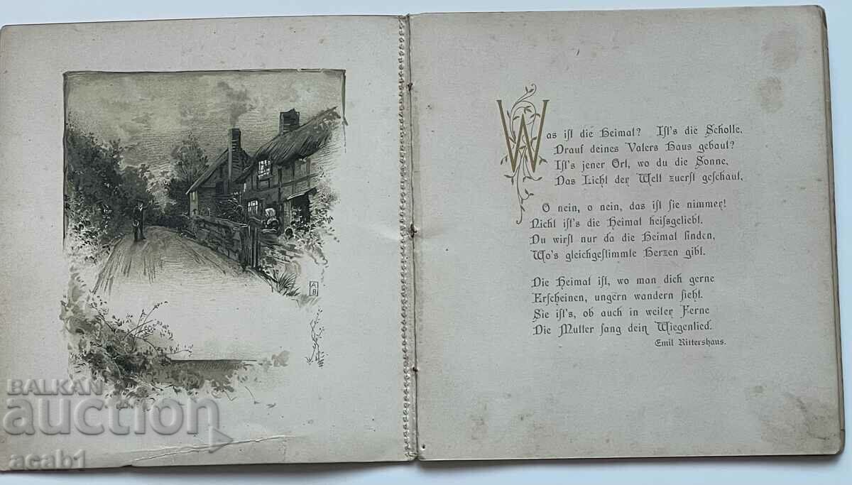 Auction  Children's book 1901 Munich Germany
