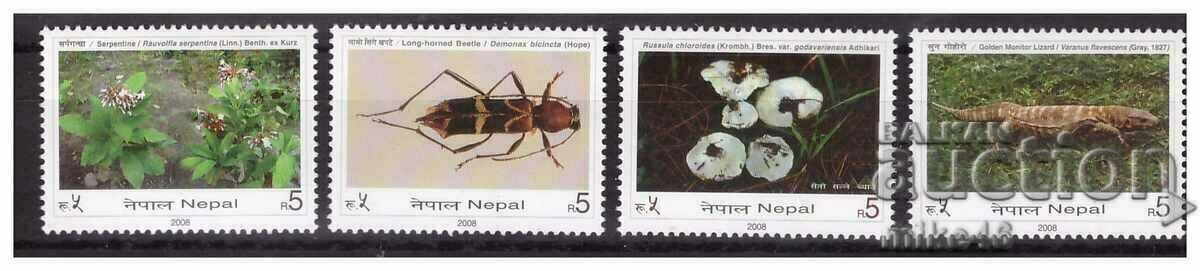 NEPAL 2008 Flora and Fauna Pure Series