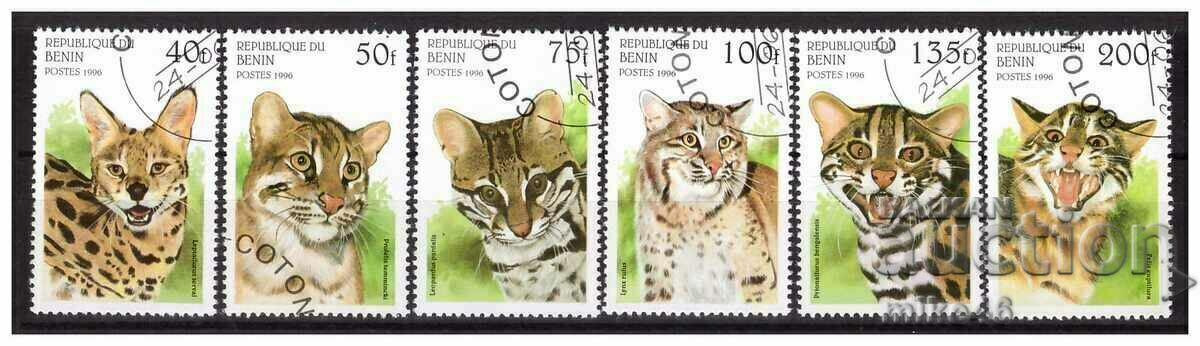 BENIN 1996 seria Pisici