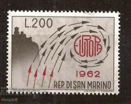 Сан Марино 1962 Европа CEПT (**), чиста, неклеймована