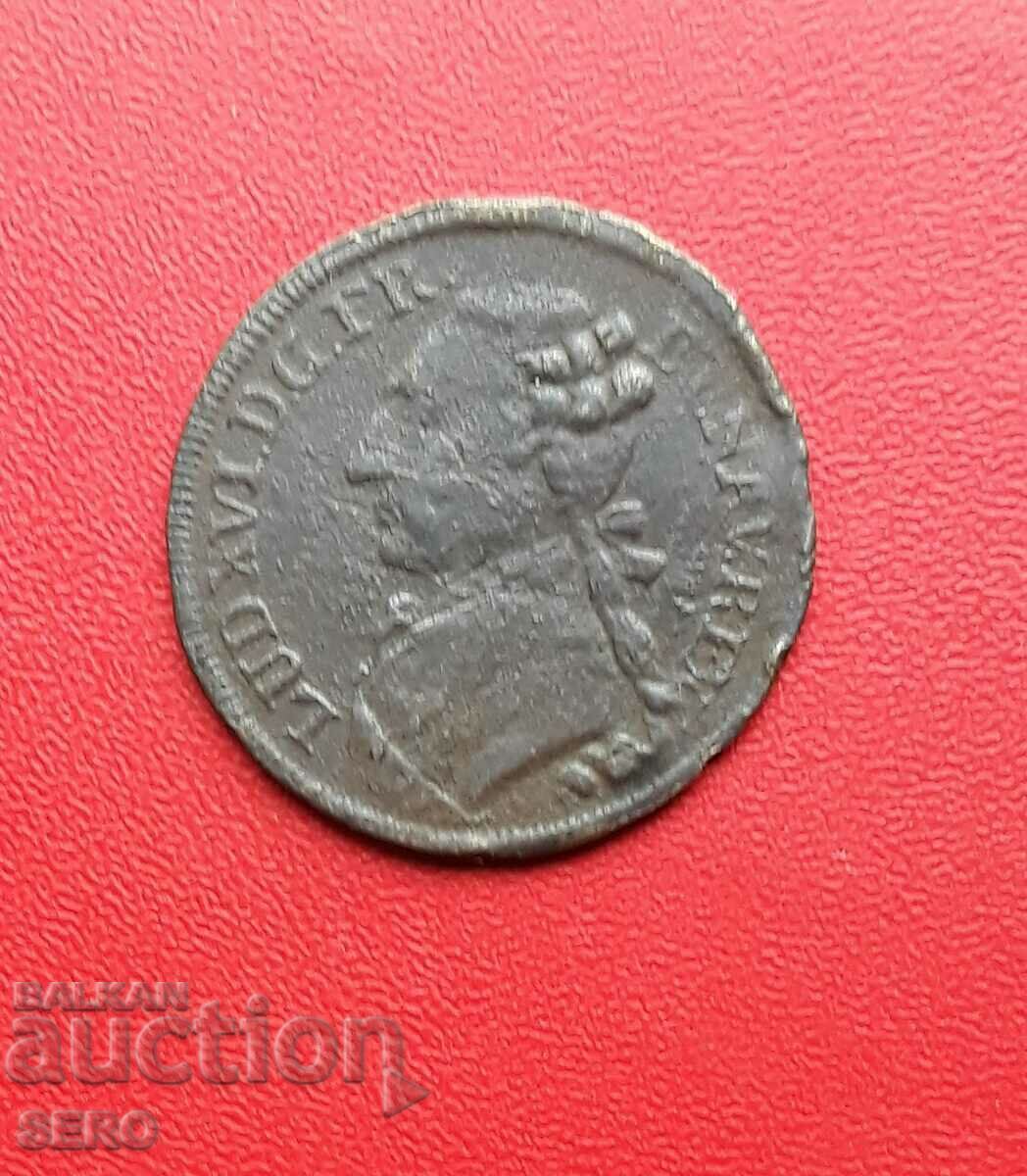 Франция-жетон на Луи XVI-отсечен в Нюрнберг/Германия/-СНИМКА