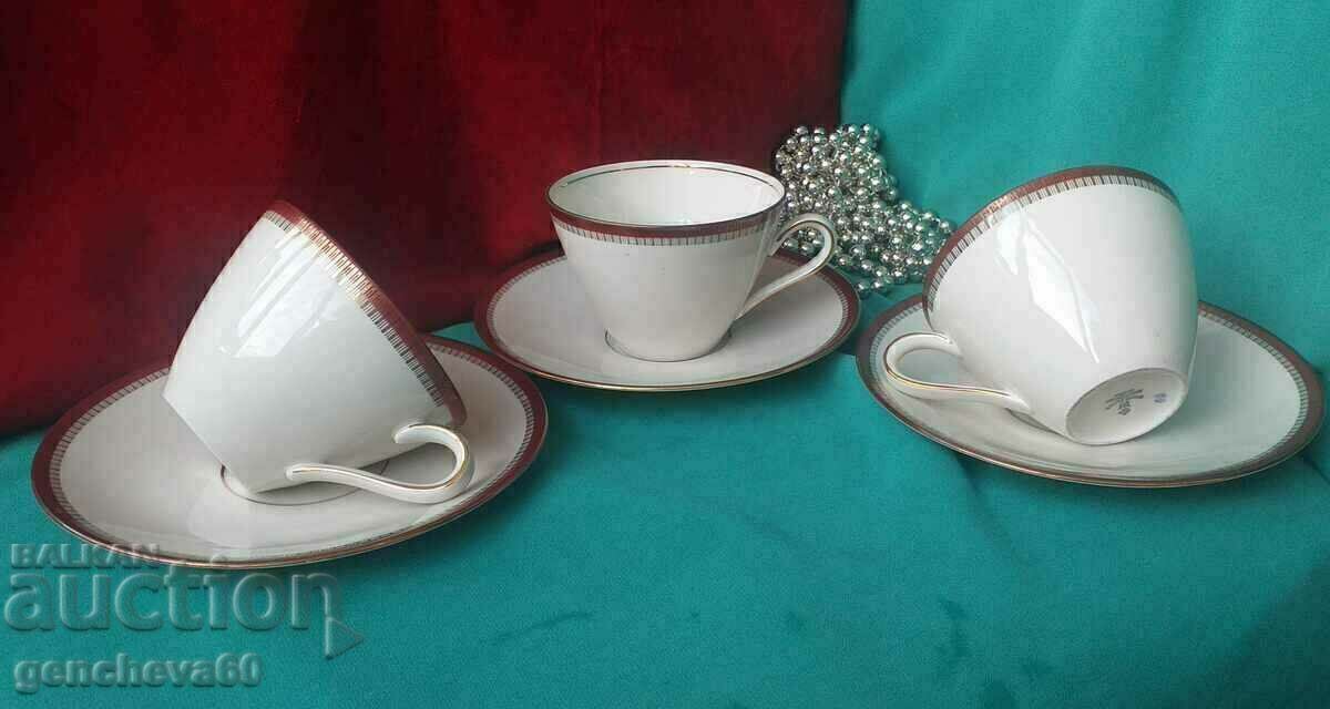 Licitație Cești de ceai elegante din porțelan WINTERLING Licitație Cești de ceai elegante din porțelan WINTERLING