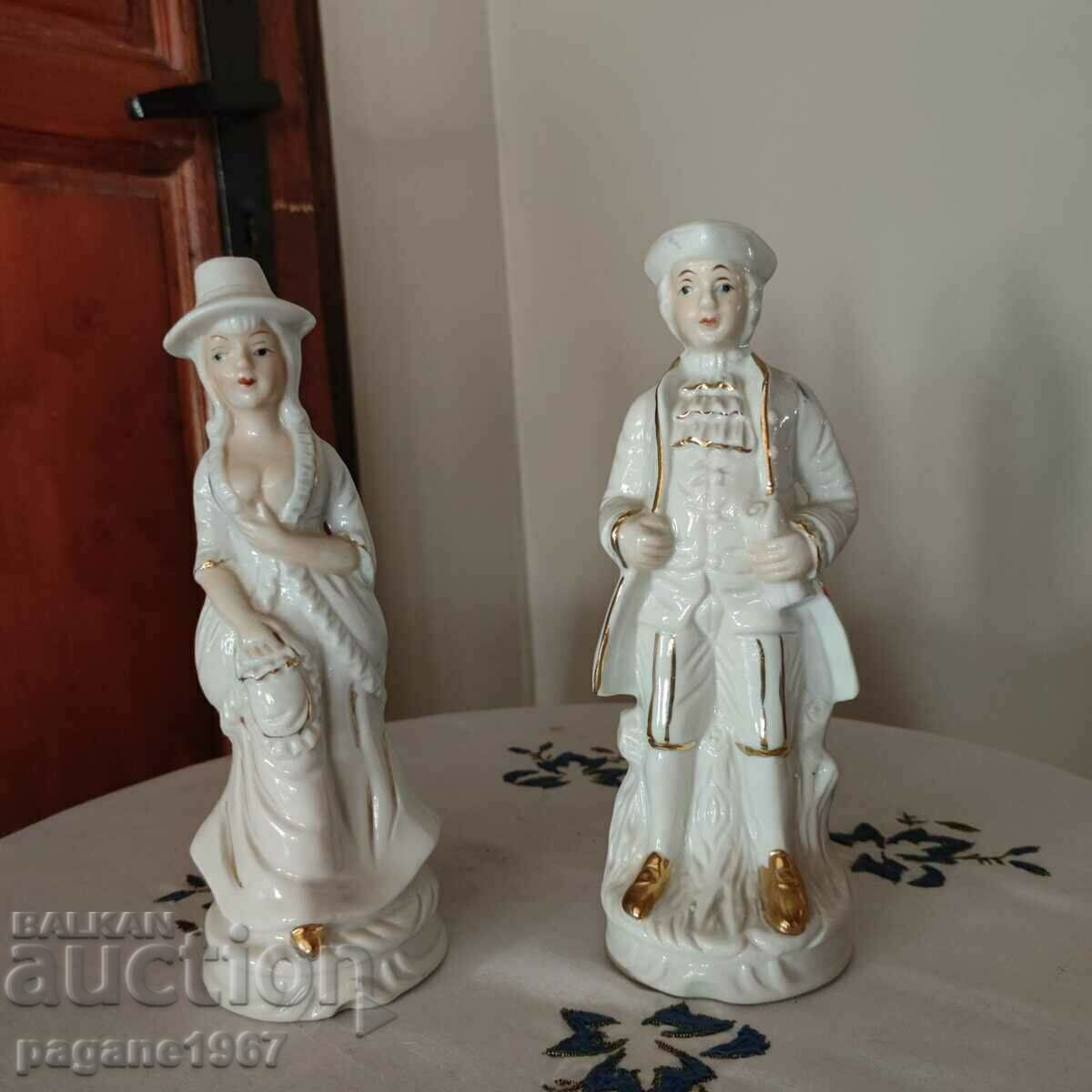 Set două figurine din porțelan