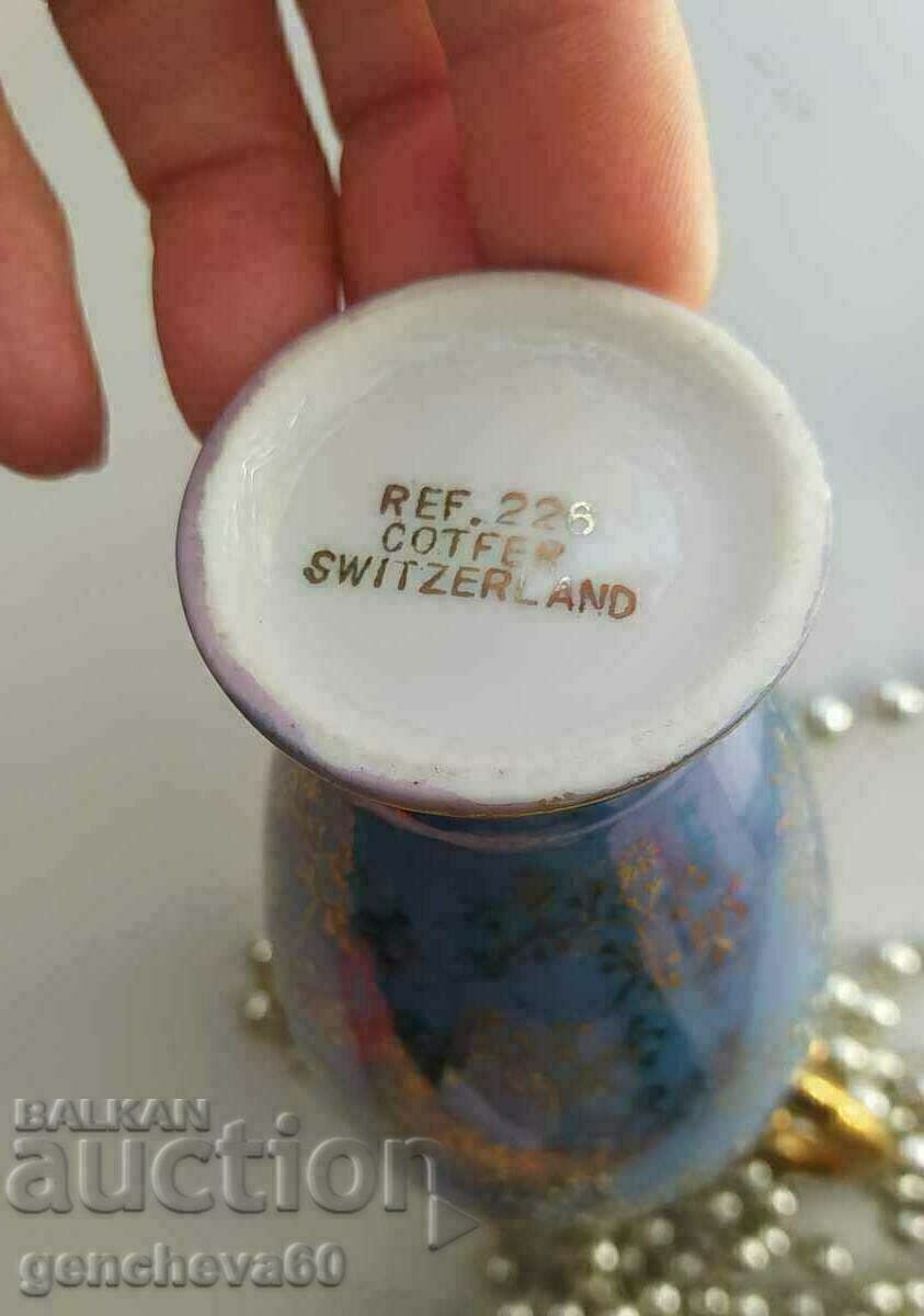 Vintage πορσελάνινος αμφορέας, σημάνσεις - 7