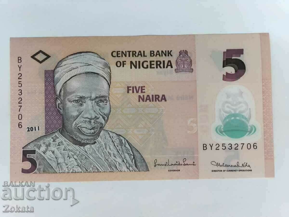 Bancnota Nigeria.