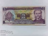 Banknote Honduras.