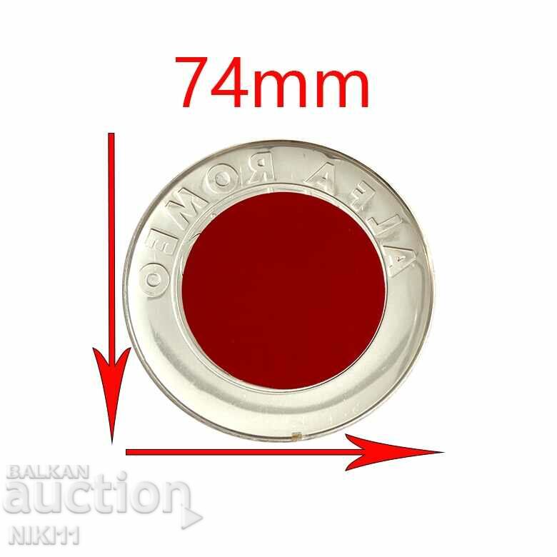 Auction 2 pcs. Emblems for Alfa Romeo, emblem Logo Alfa Romeo 47 mm Auction 2 pcs. Emblems for Alfa Romeo, emblem Logo Alfa Romeo 47 mm