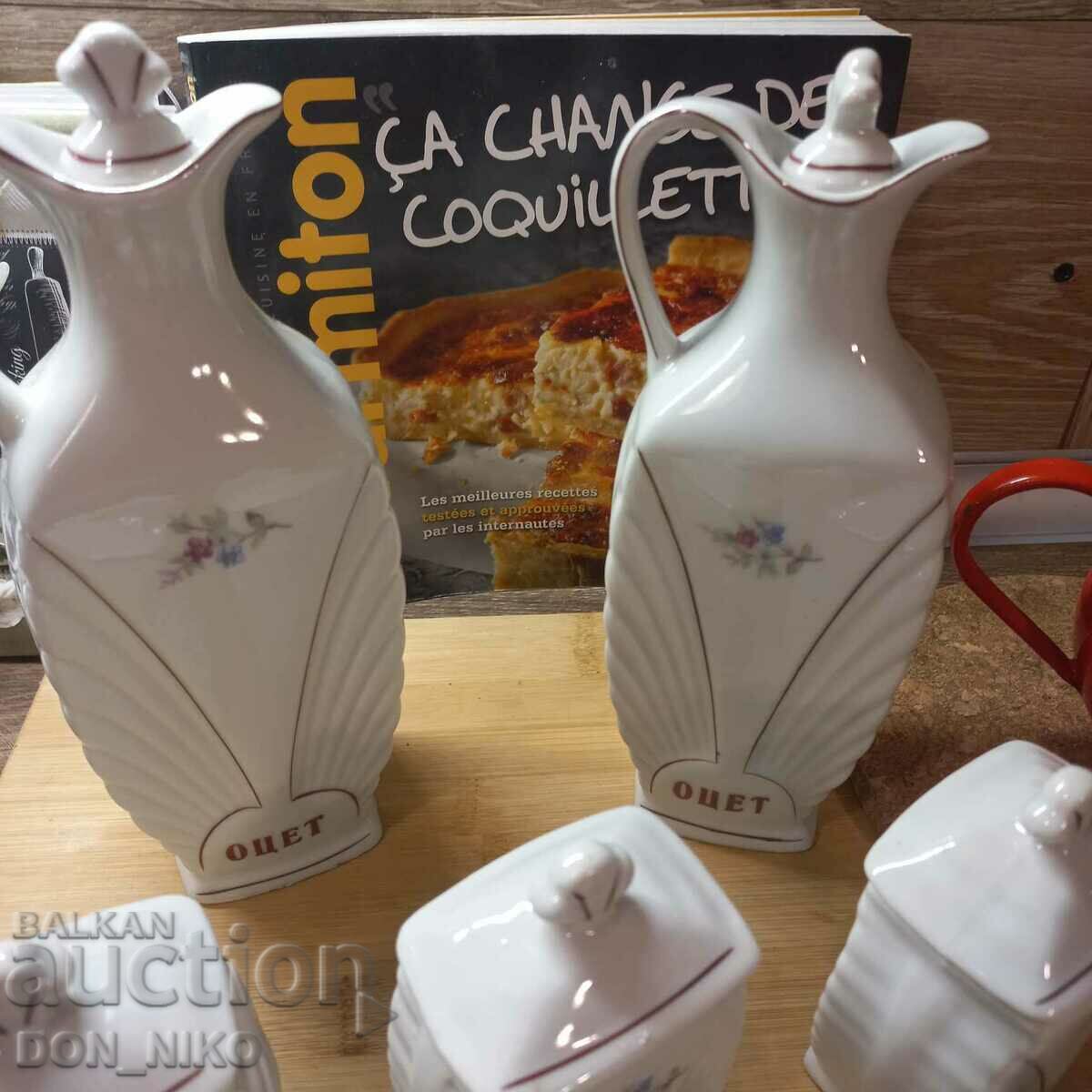 Small Porcelain Spice Jars with price 100.00 BGN | € 51.13