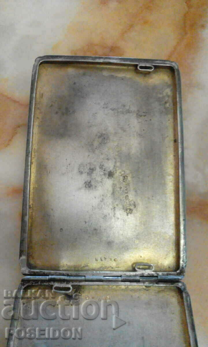 MONOGRAM SILVER SMOKE BOX - 7