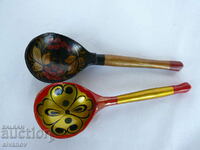 Interesting old wooden spoons #2191