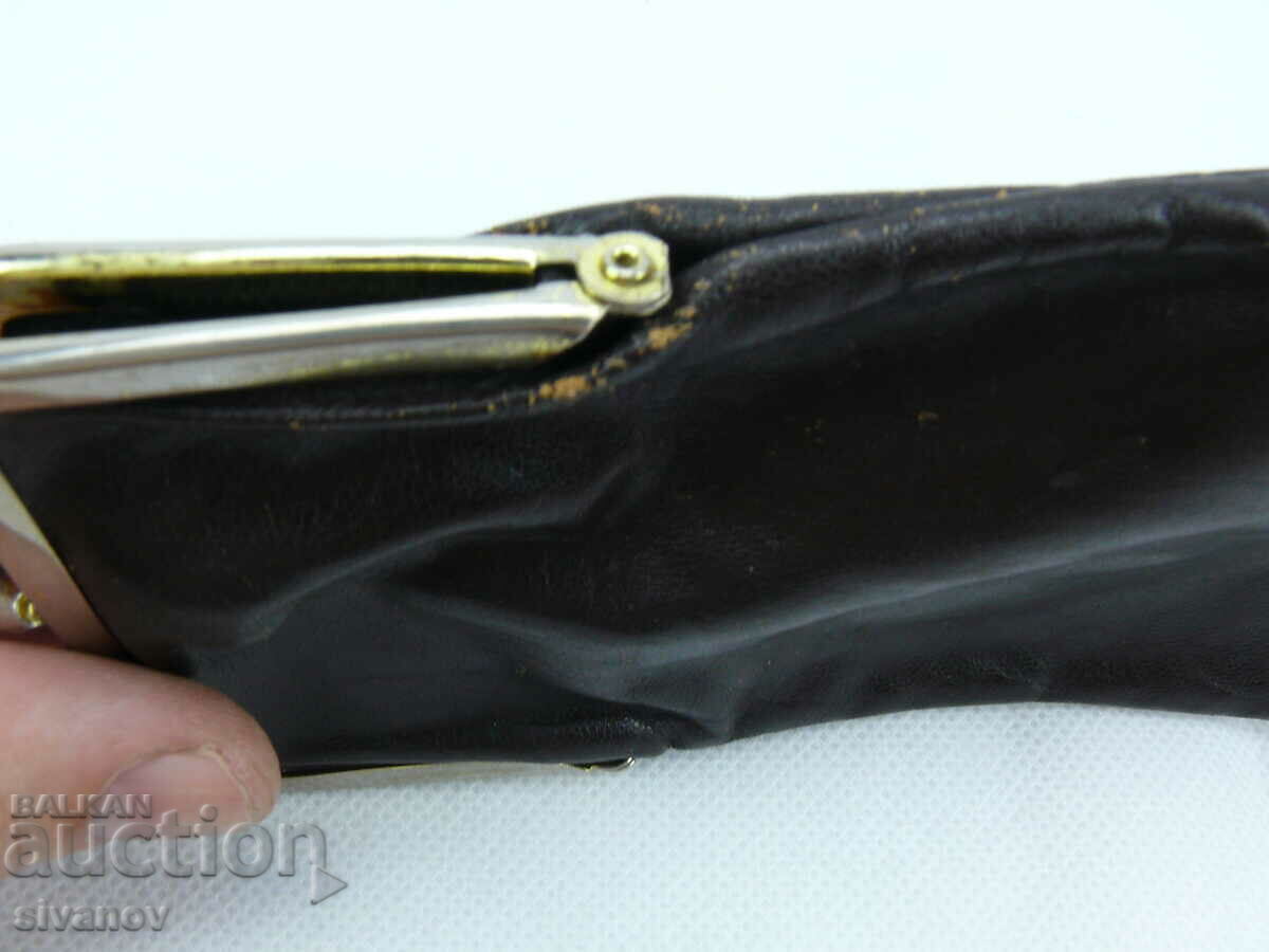 Interesting old leather glasses case #2201 - 5 Interesting old leather glasses case #2201 - 5