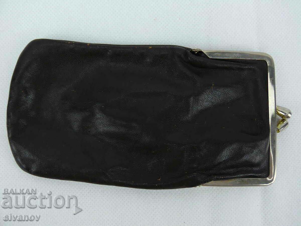 Interesting old leather glasses case #2201 Interesting old leather glasses case #2201