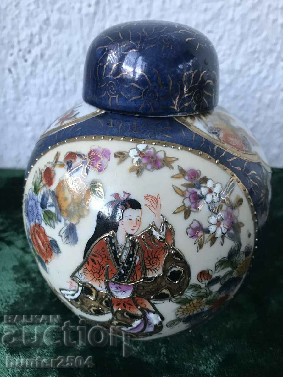 Bowl, urn, vase 19 cm, Japan