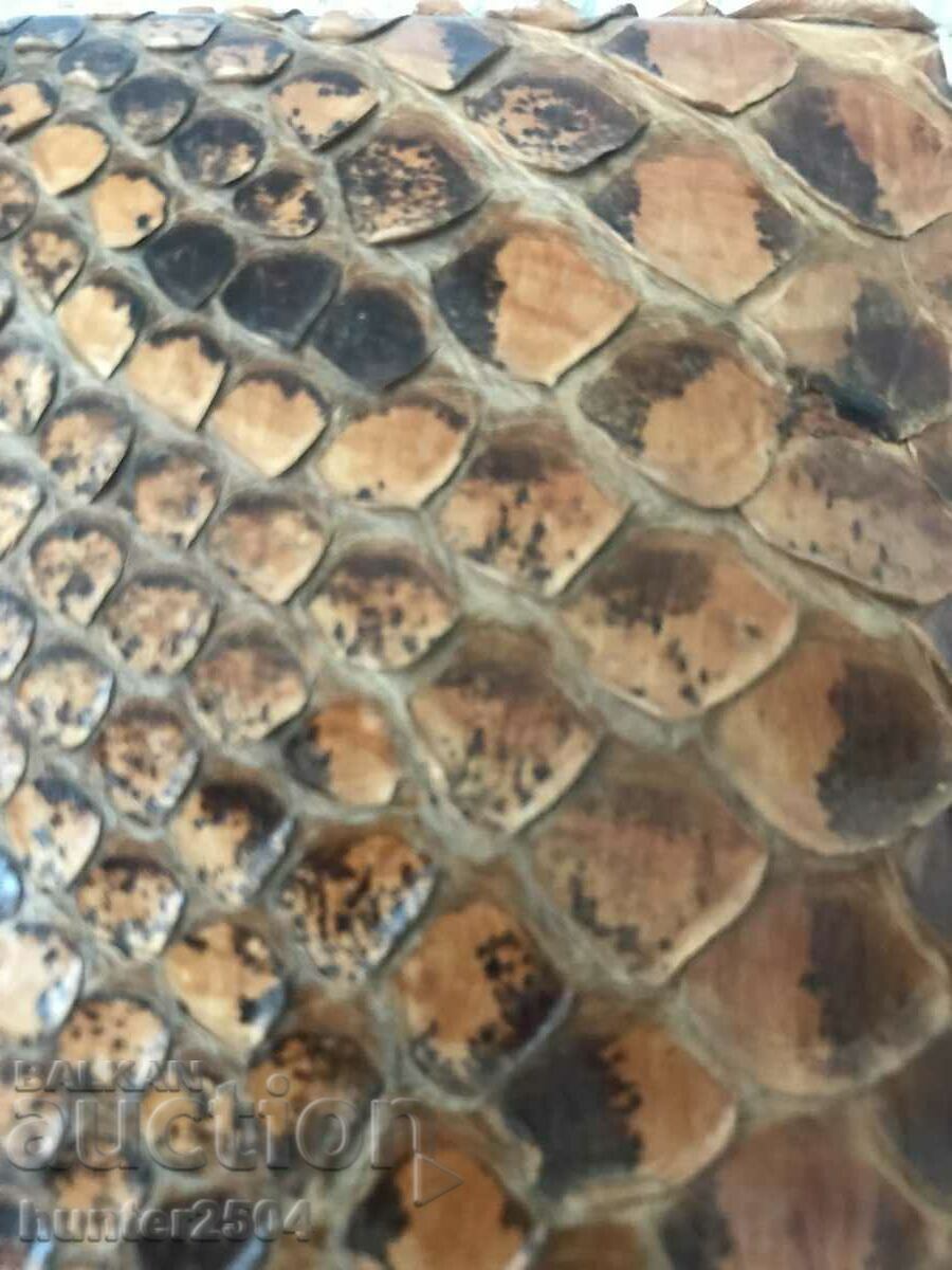 Delivery of Bag - Python leather - 28/16/8 cm