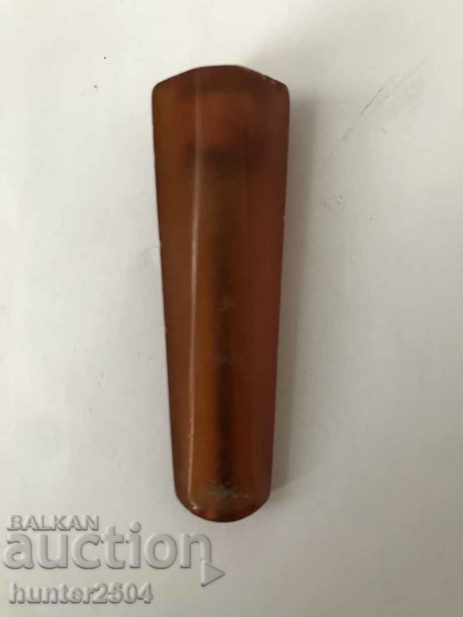 Κεχριμπάρι τσιγάρο-6,5 cm