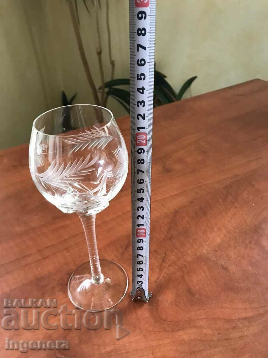 WINE GLASS WATER GLASS RELIEF with price 9.00 BGN | € 4.60 WINE GLASS WATER GLASS RELIEF with price 9.00 BGN | € 4.60