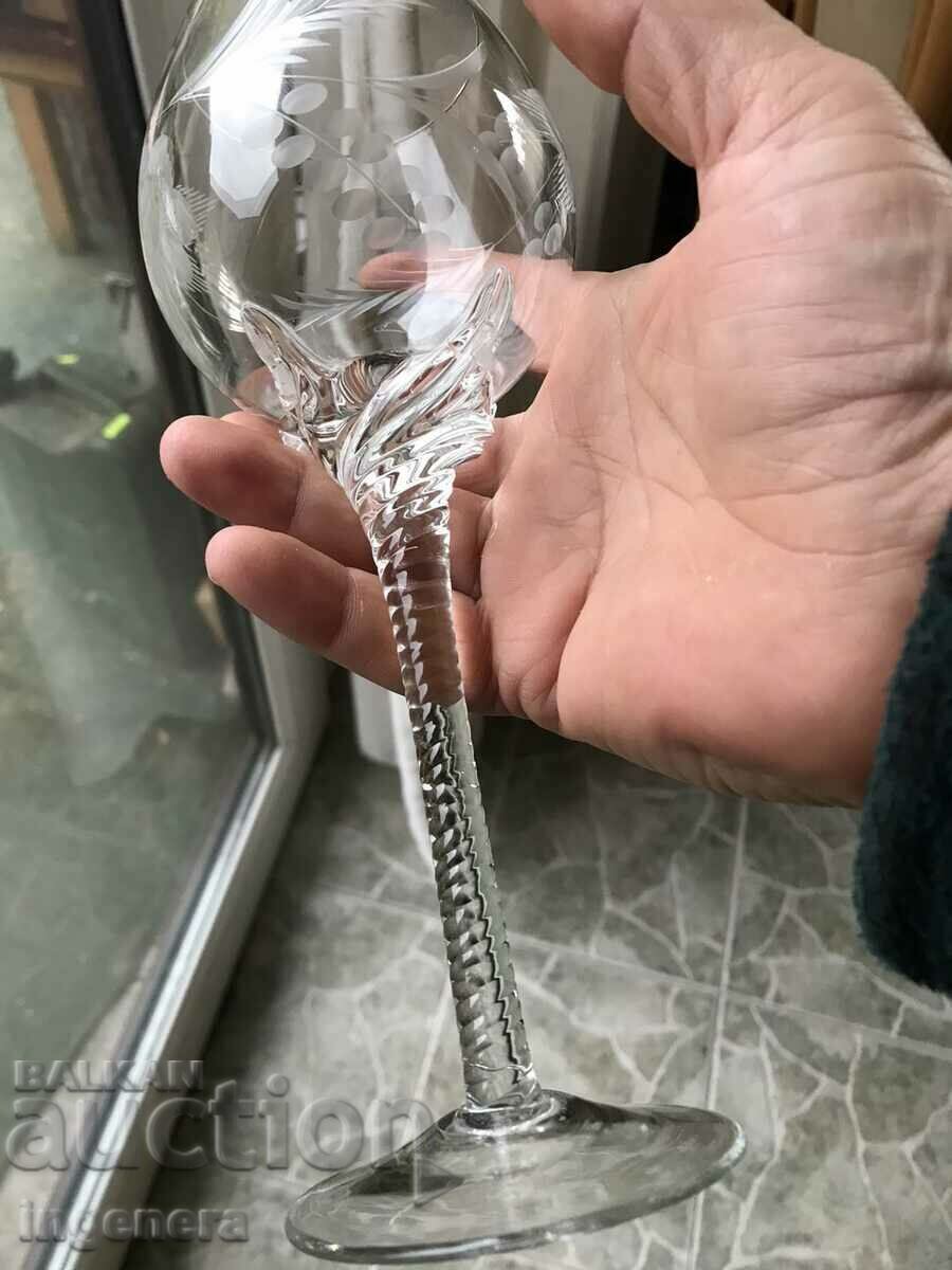 WINE GLASS WATER GLASS RELIEF - 6 WINE GLASS WATER GLASS RELIEF - 6