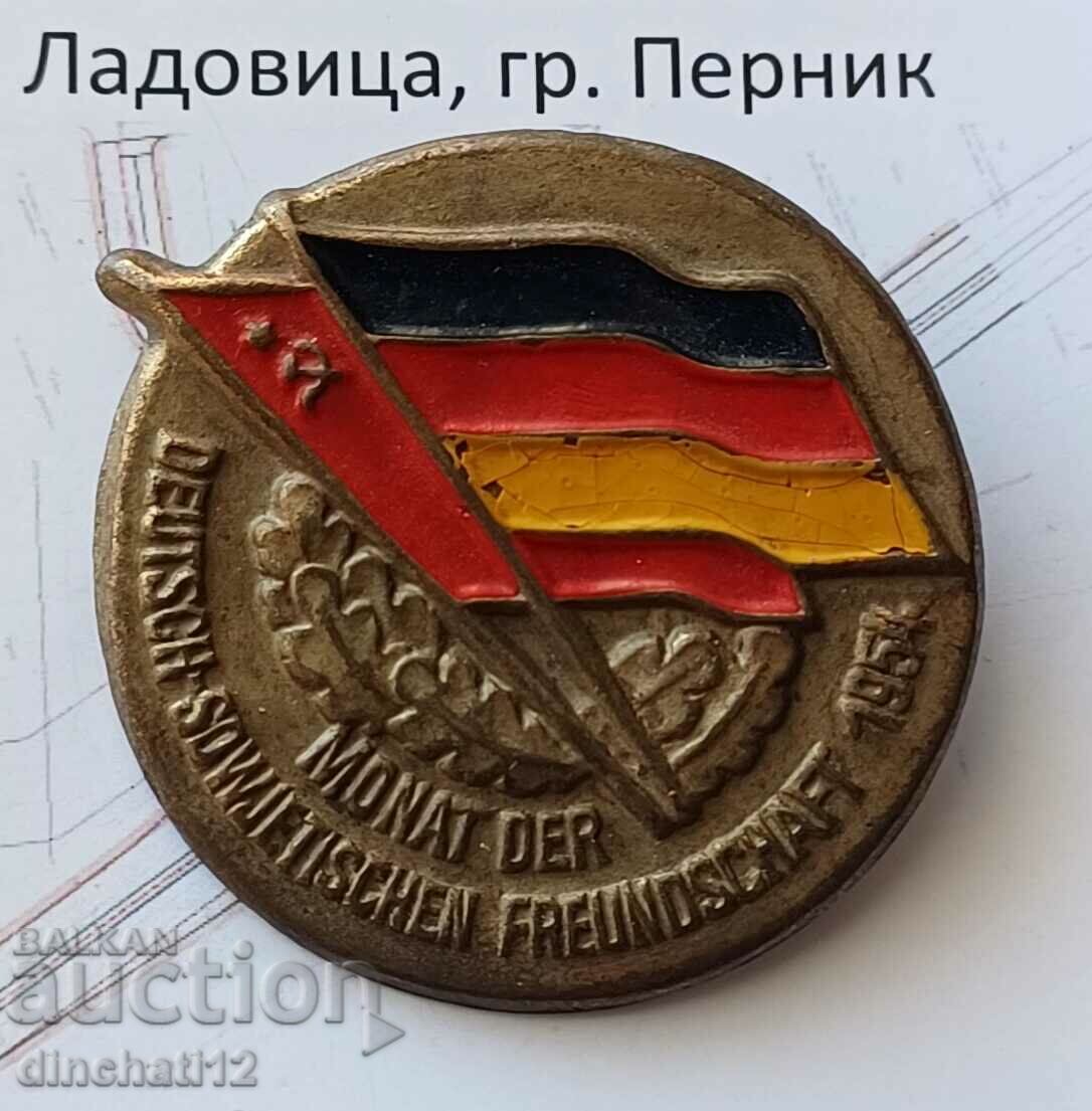 DDR Monat der Deutsch-Sowjetischen Freundschaft  1954