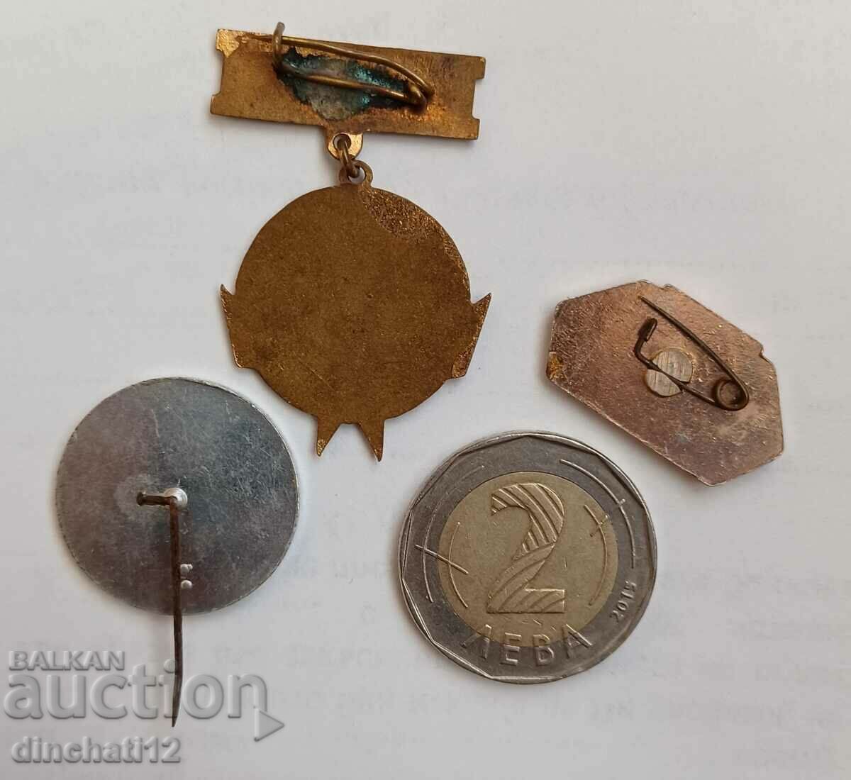 Lot of 3 Ship badges. Steamer Radetsky with price 8.90 BGN | € 4.55 Lot of 3 Ship badges. Steamer Radetsky with price 8.90 BGN | € 4.55