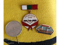 Lot de 3 insigne de navă. Vaporul cu aburi Radetsky