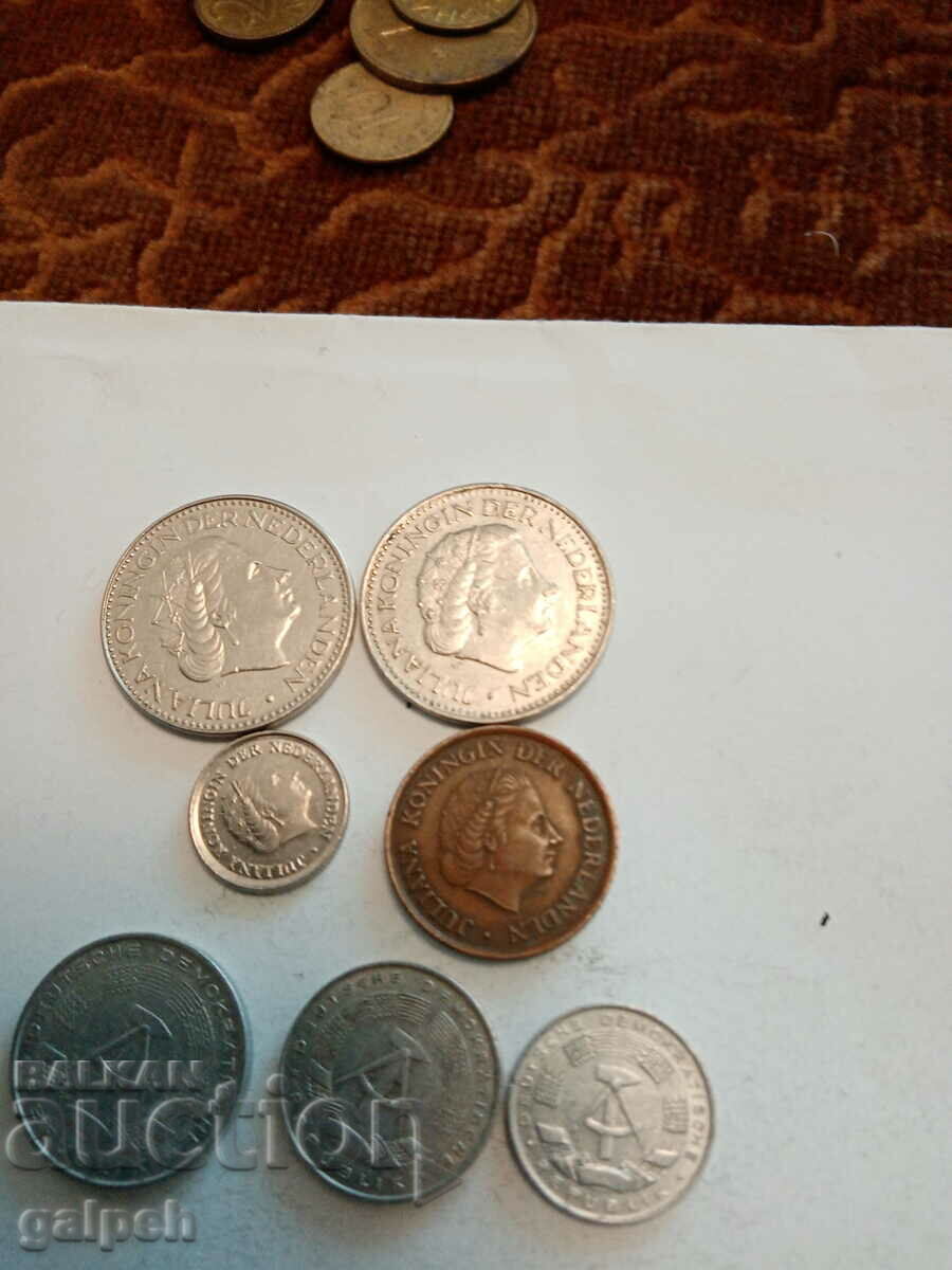 COINS MIXED LOT - 19 pcs. - BGN 3 - 5 COINS MIXED LOT - 19 pcs. - BGN 3 - 5