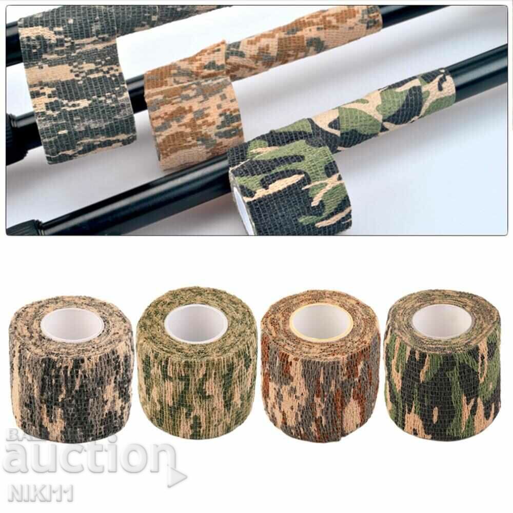 Camouflage tape - 5 M. x 5 cm. Camouflage tapes