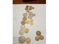 COINS LOT BULGARIA - 23 pcs. - BGN 3