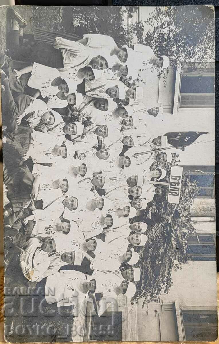 Fotografie autentică a 6-a adunare jubiliară a tinerilor, iunie 1924 Sophie
