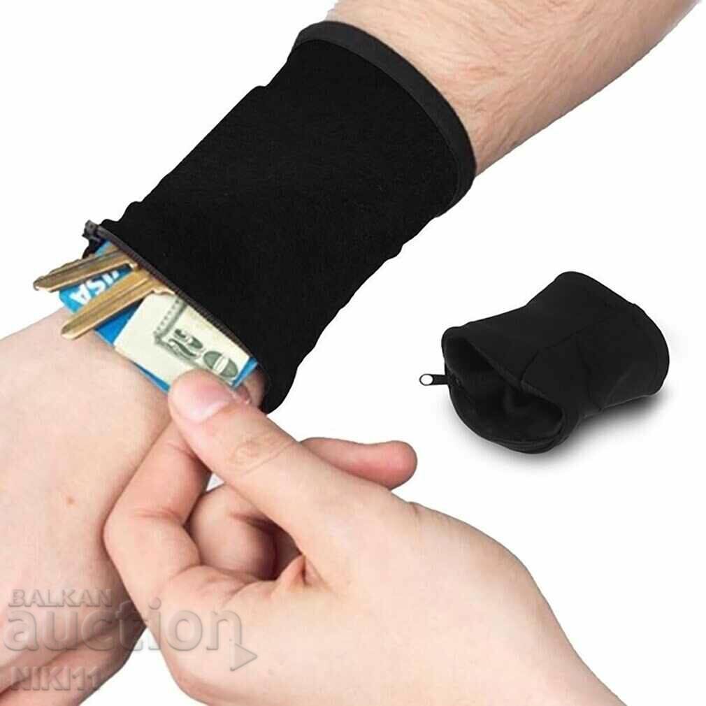 Wallet for wrist, jeweler