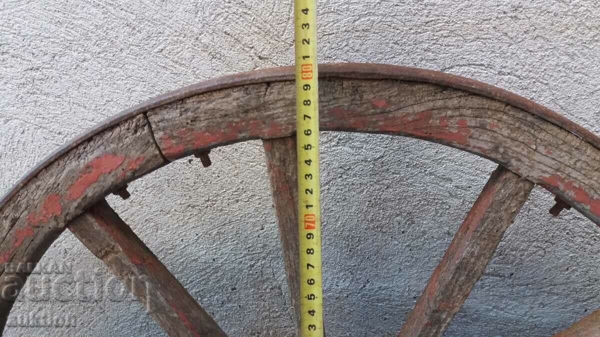 HUGE WHEEL OF WAGON, TWO-WHEELER, PHAETON - 6 HUGE WHEEL OF WAGON, TWO-WHEELER, PHAETON - 6