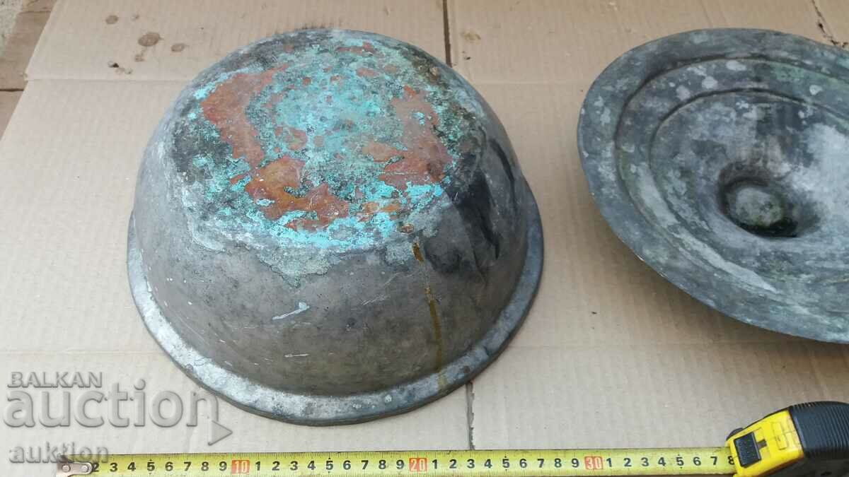 WROUGHT RENAISSANCE COPPER POT - 6